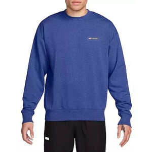 Men's track club dri fit Nike Sweatshirt, Size S, Blue